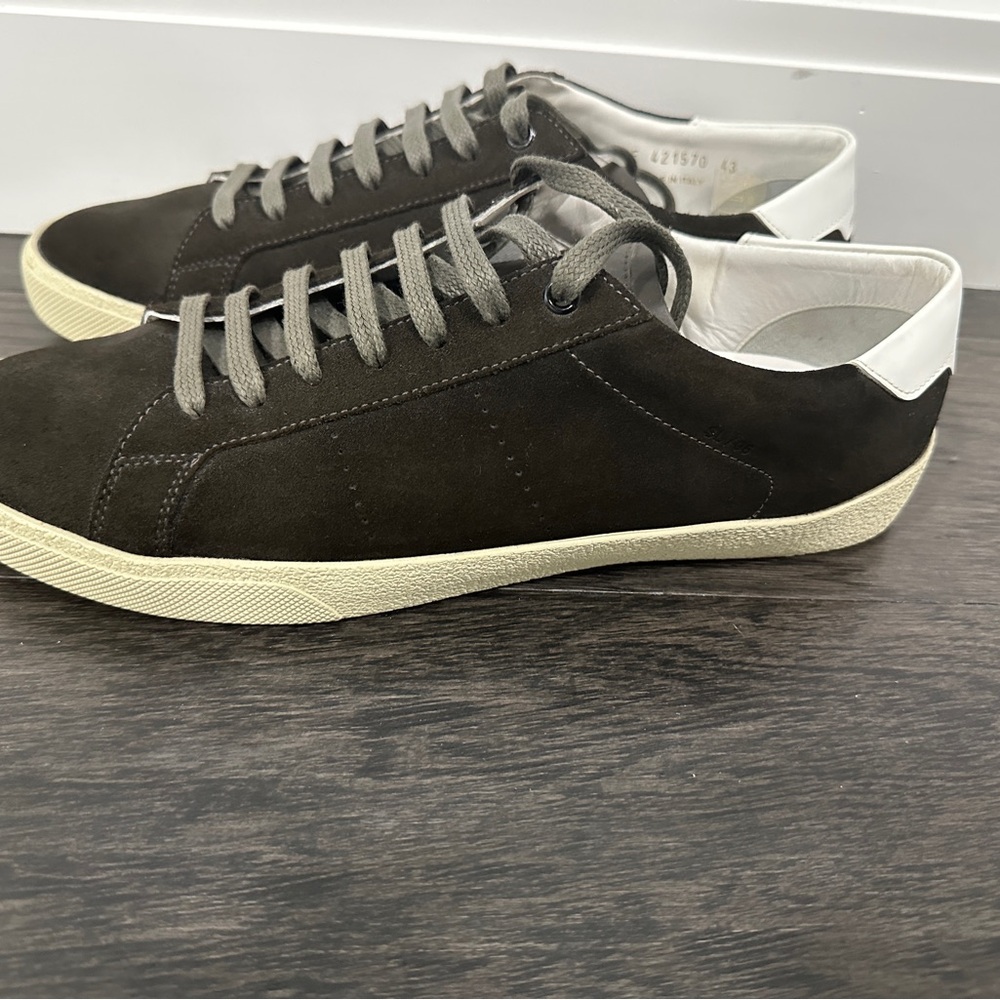 Saint Laurent court classic sneakers size 10 - Picture 3 of 9